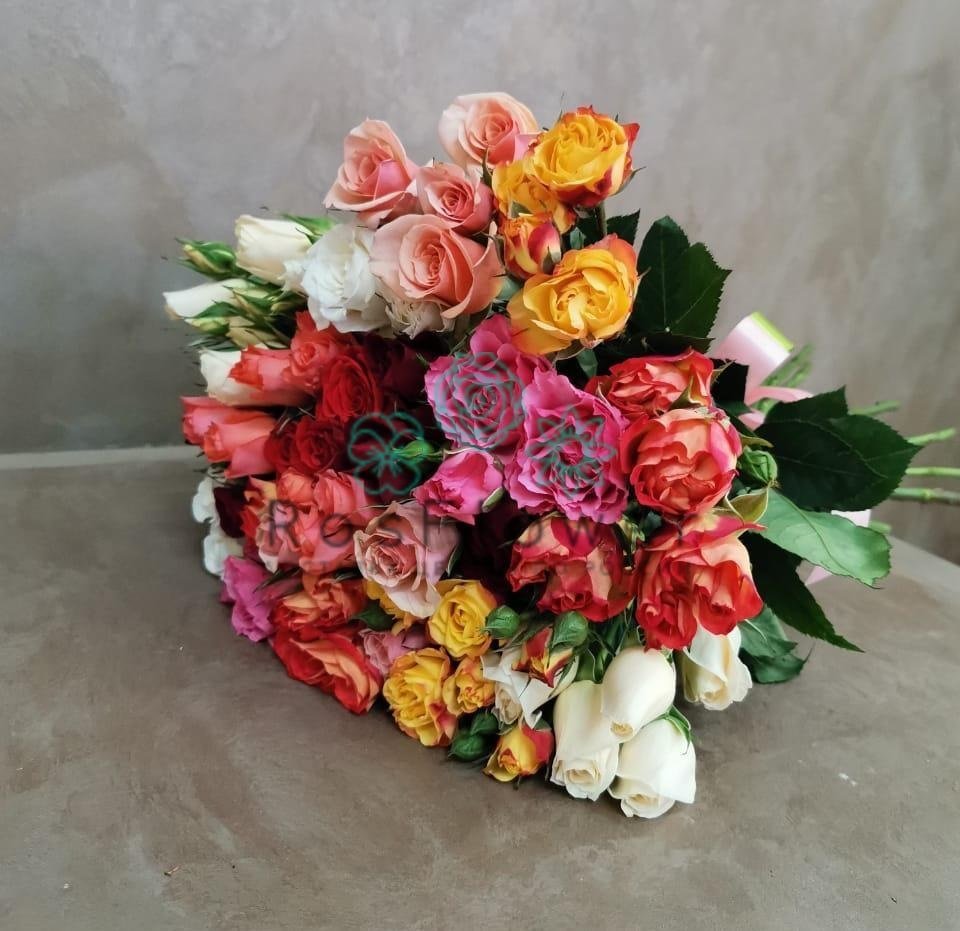 Букет цветов из: Розы в Отказном