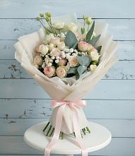 Букет цветов из:  Розы и Лизиантусы #REPLACE_PRED# Отказном