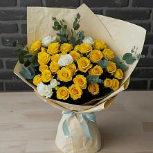 Букет цветов из:  Розы в Отказном