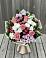 Букет цветов из: Альстромерии, Гвоздики, Розы и Хризантемы в Отказном