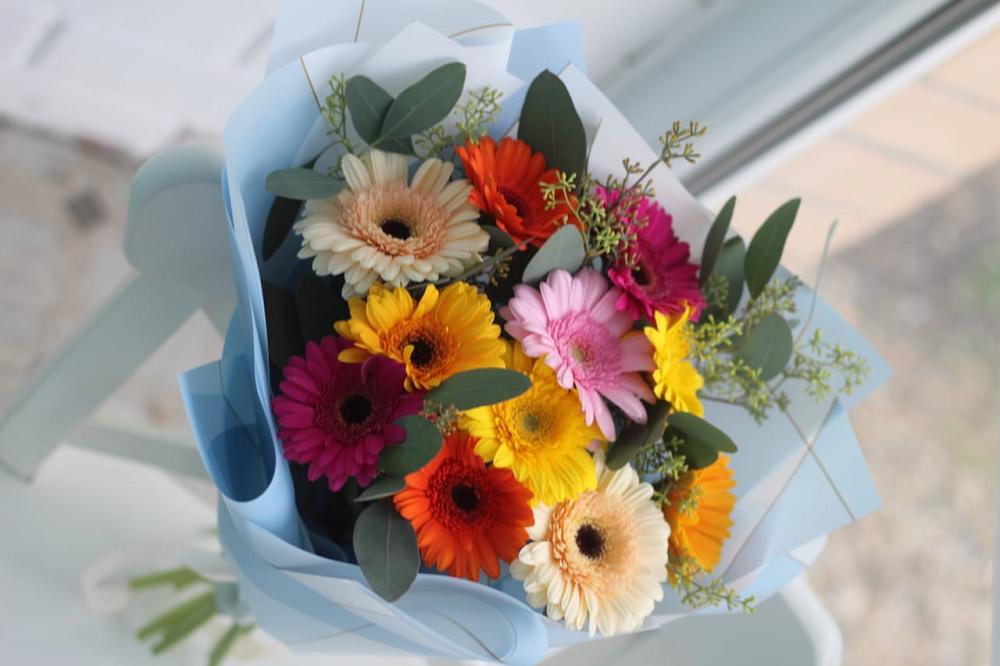 Букет цветов из: Герберы в Отказном