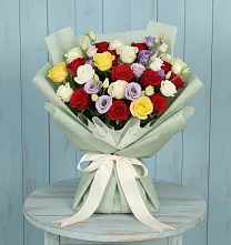 Букет цветов из:  Розы в Отказном