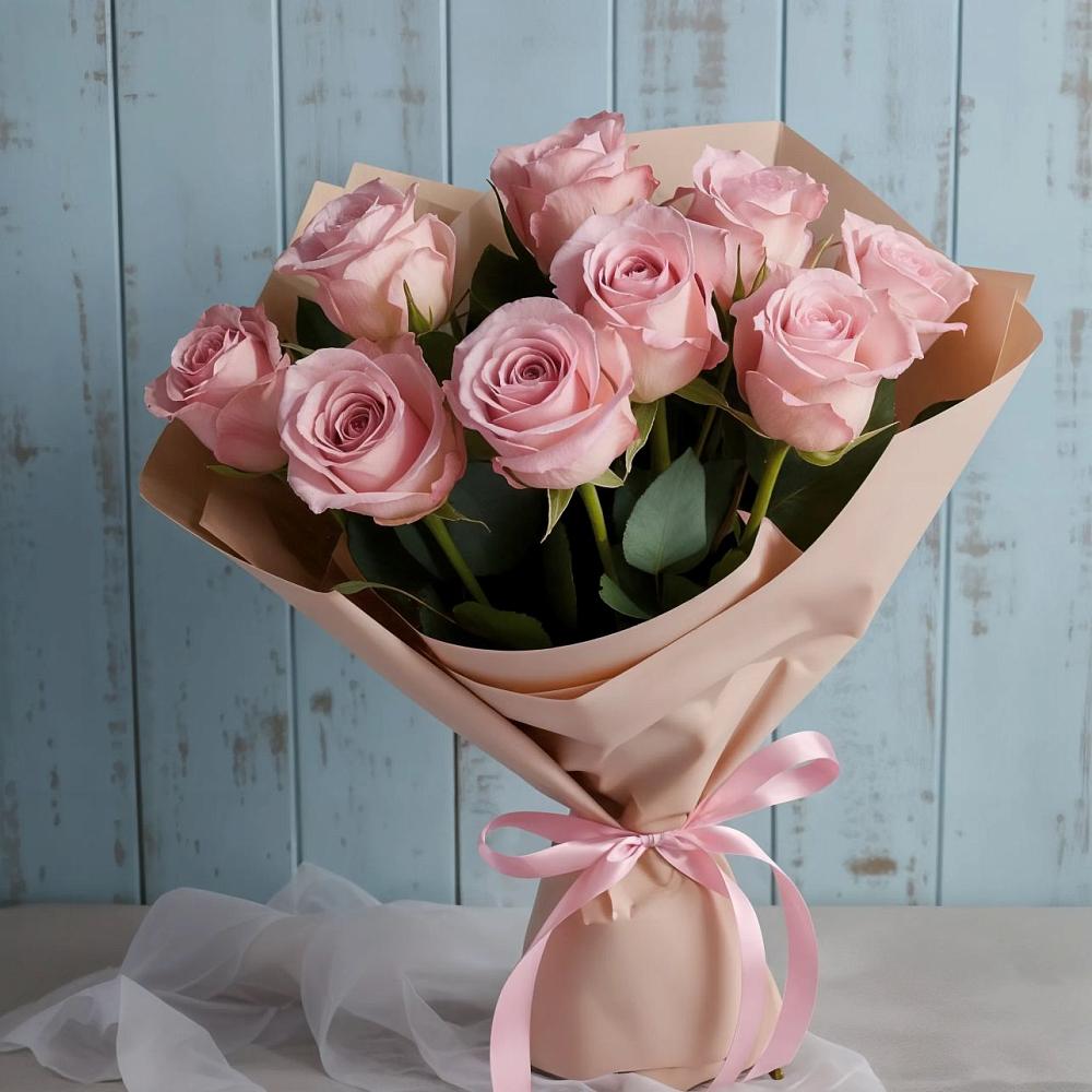 Букет цветов из: Розы в Отказном