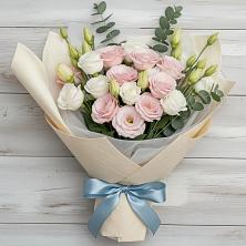 Букет цветов из:  Лизиантусы в Отказном