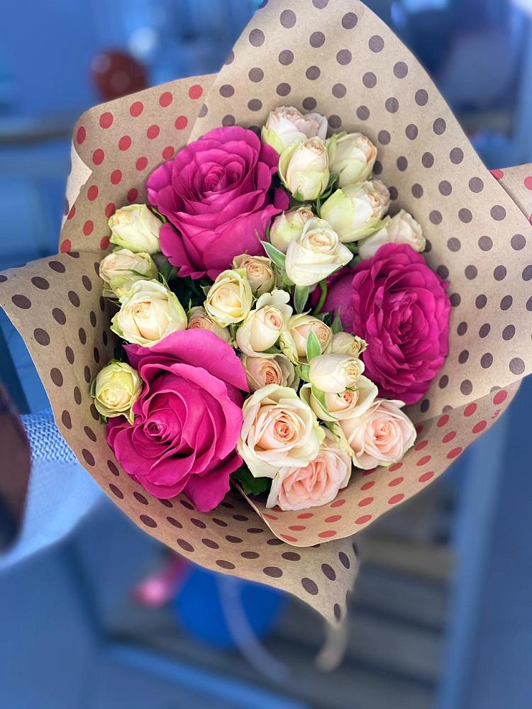 Букет цветов из: Розы в Отказном