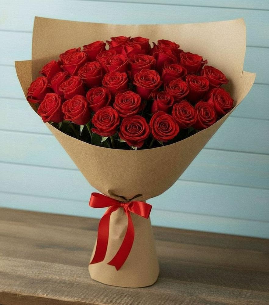 Букет Красные розы Милано в Отказном