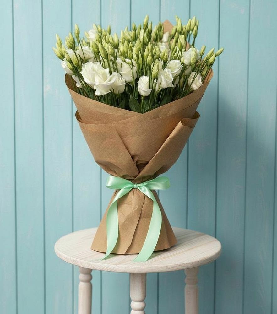 Букет цветов из: Лизиантусы в Отказном