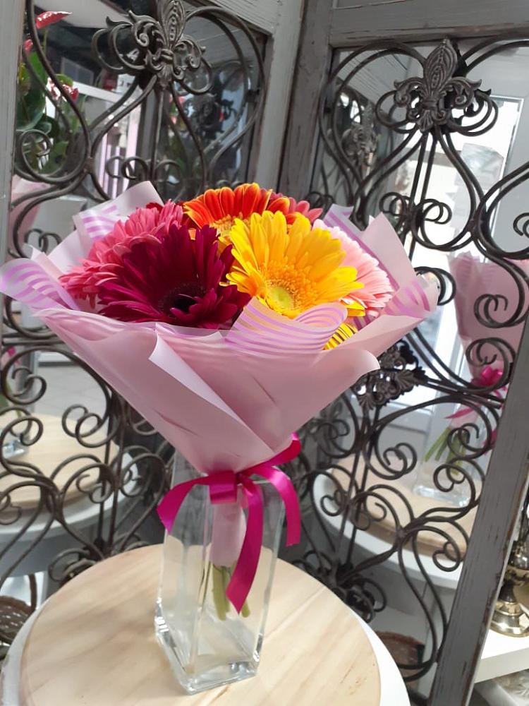 Букет цветов из: Герберы в Отказном