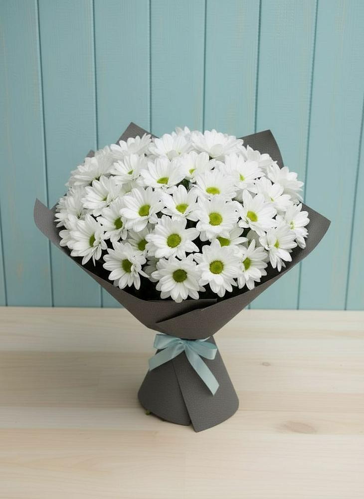 Букет цветов из: Хризантемы в Отказном