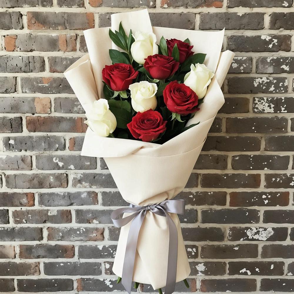 Букет цветов из: Розы в Отказном