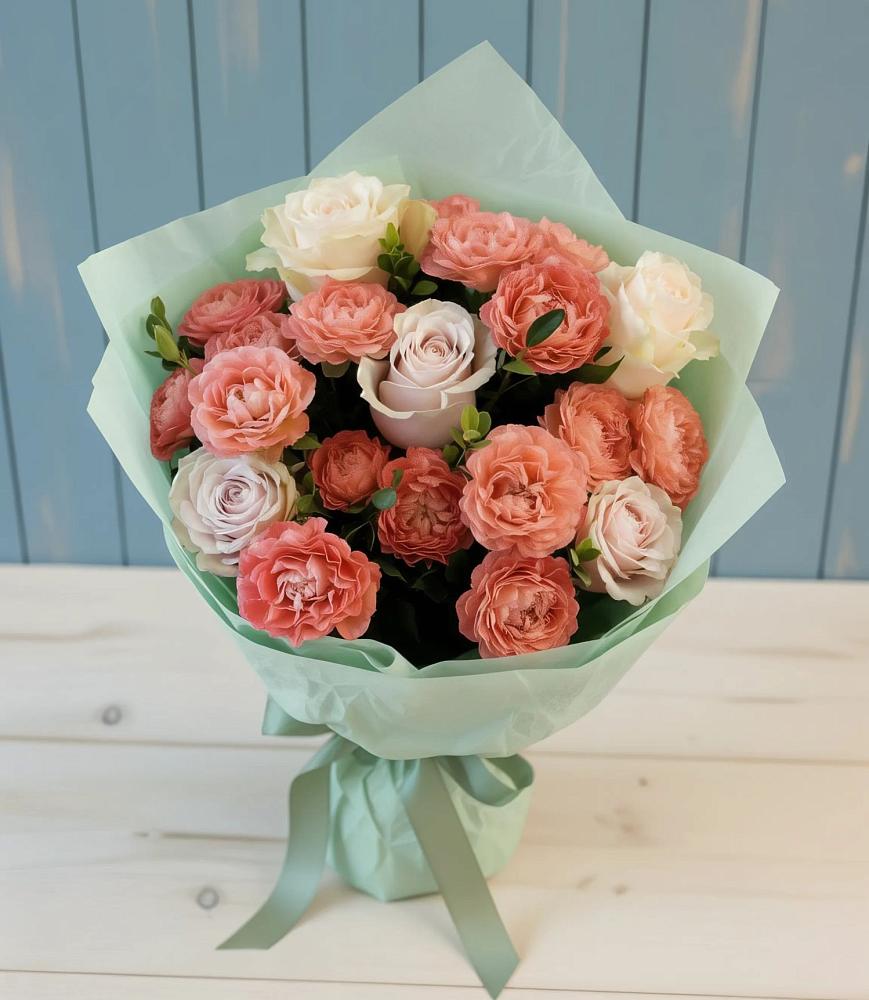 Букет цветов из: Розы в Отказном