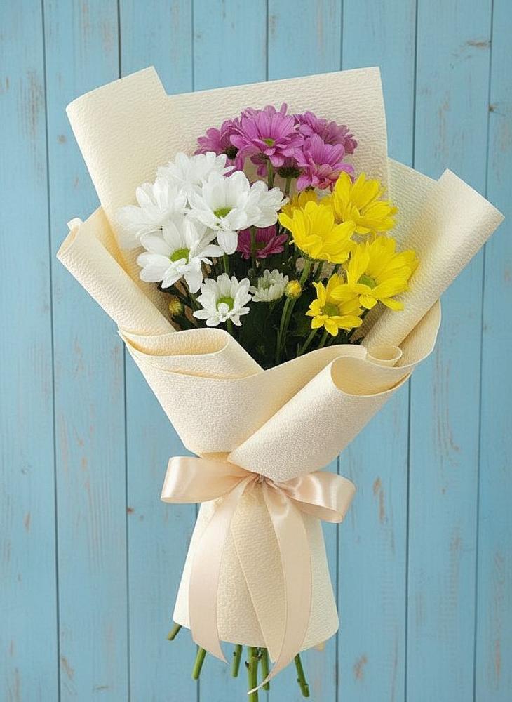 Букет цветов из: Хризантемы в Отказном