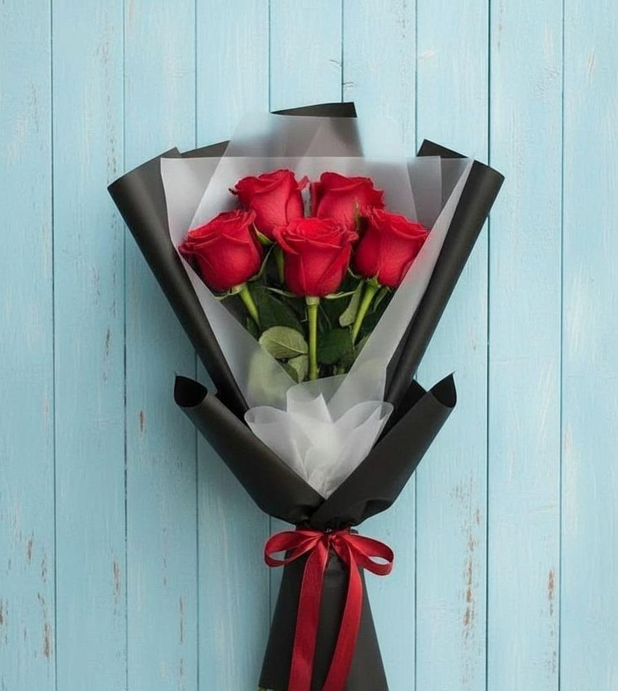 Букет цветов из: Розы в Отказном