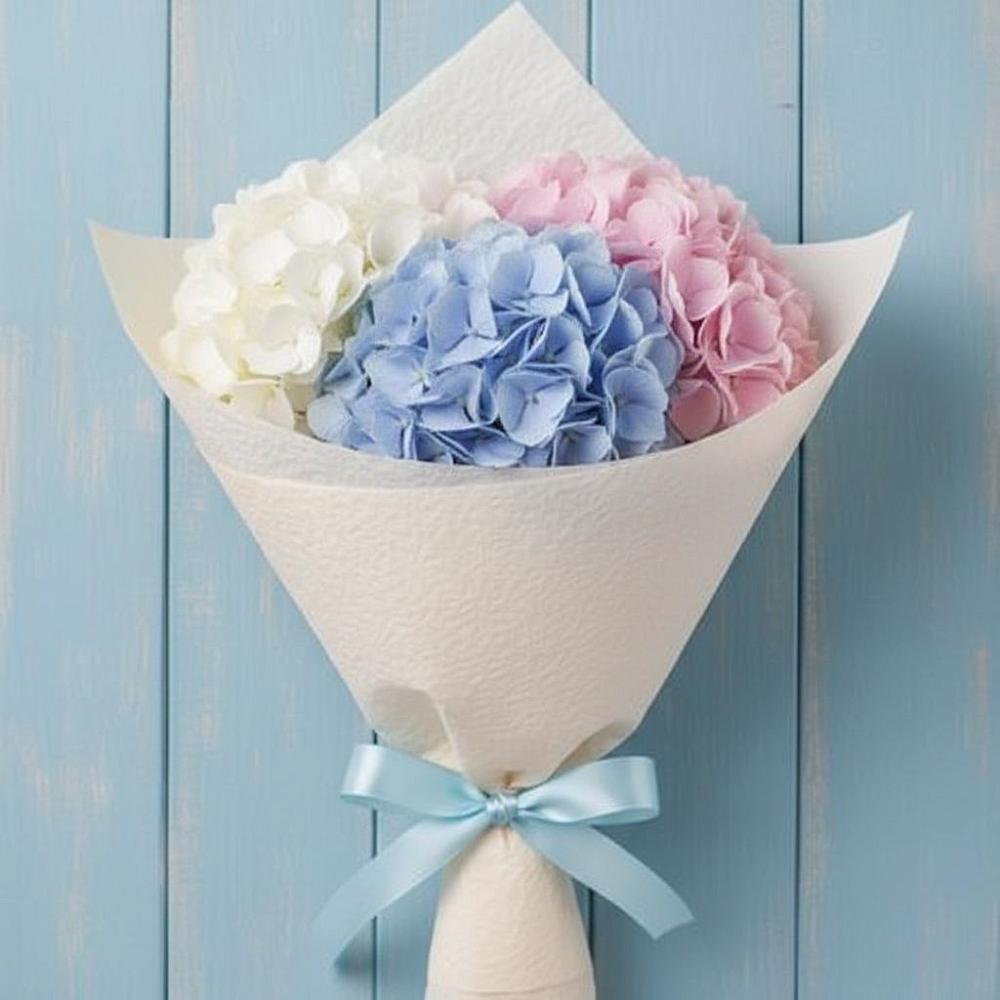 Букет цветов из: Гортензия в Отказном