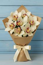 Букет цветов из:  Орхидеи и Розы в Отказном